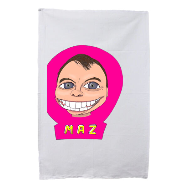 Maz/Pink - Tea-towel  Thumbnail