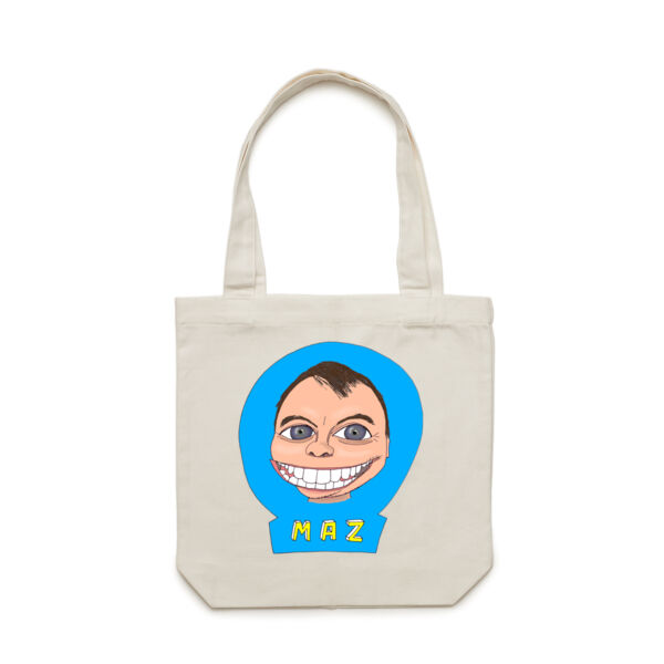 Maz/Blue - Tote Bag Thumbnail