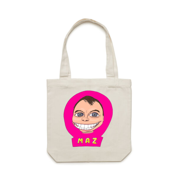 Maz/Pink - Tote Bag Thumbnail